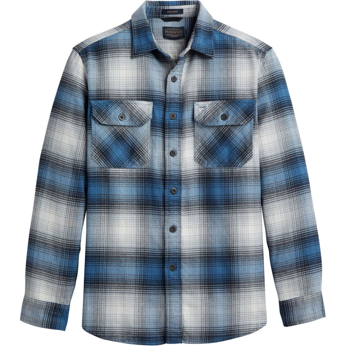 Pendleton Mens Burnside Double-Brushed Flannel Shirt