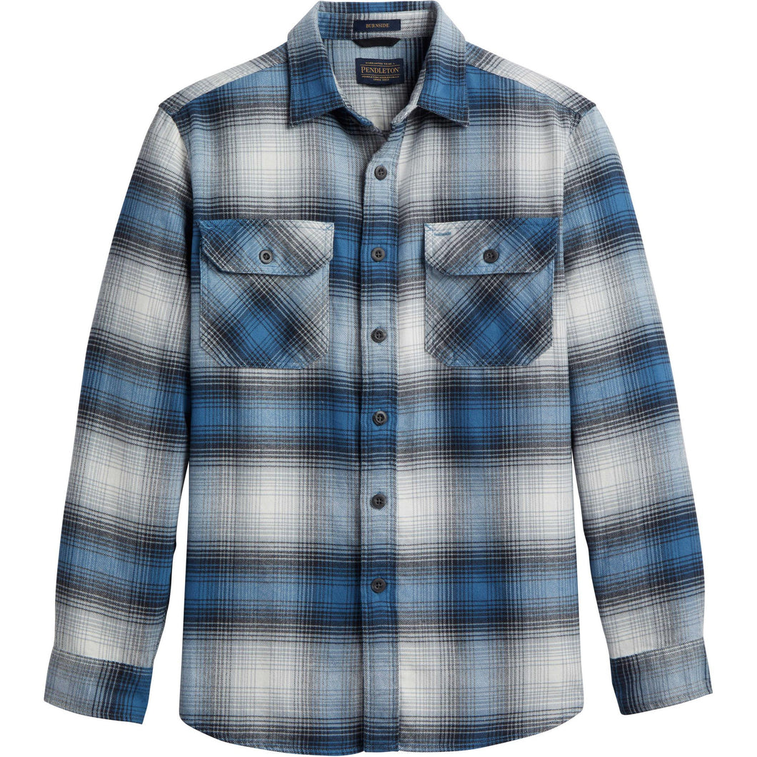 Pendleton Mens Burnside Double-Brushed Flannel Shirt