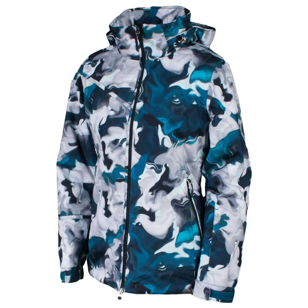 Karbon Womens Crest Print Jacket