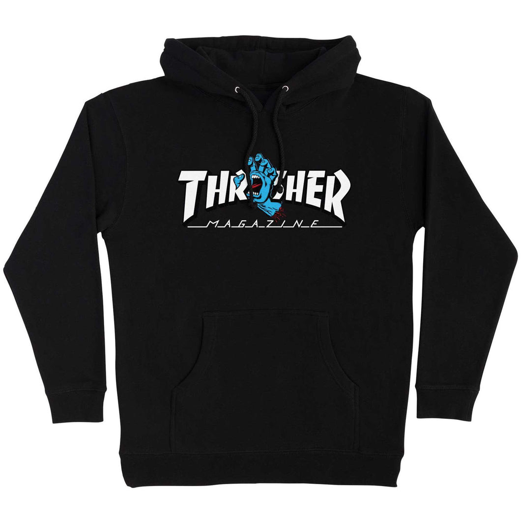 Santa Cruz Mens X Thrasher Screaming Logo Hoodie