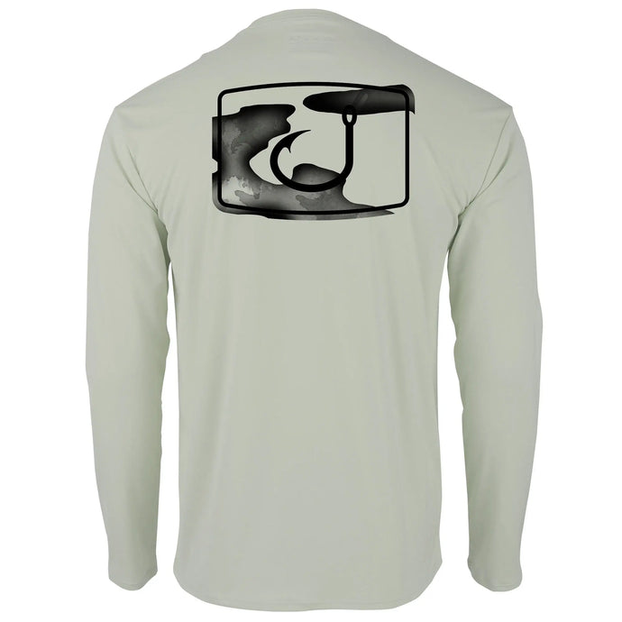 Avid Mens Exploded Camo Icon Pacifico Crew Shirt